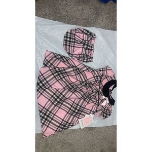 2pc pink garment Bonnie Baby